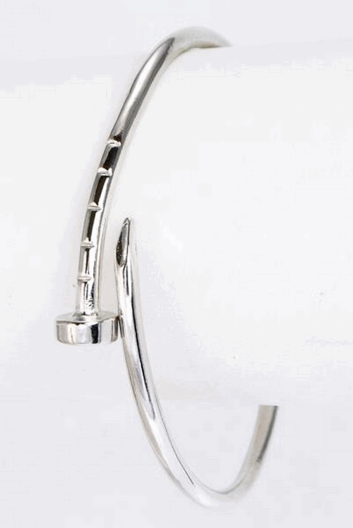 Nail Bangle Bracelet
